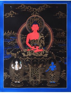 Amitabha (black and gold)